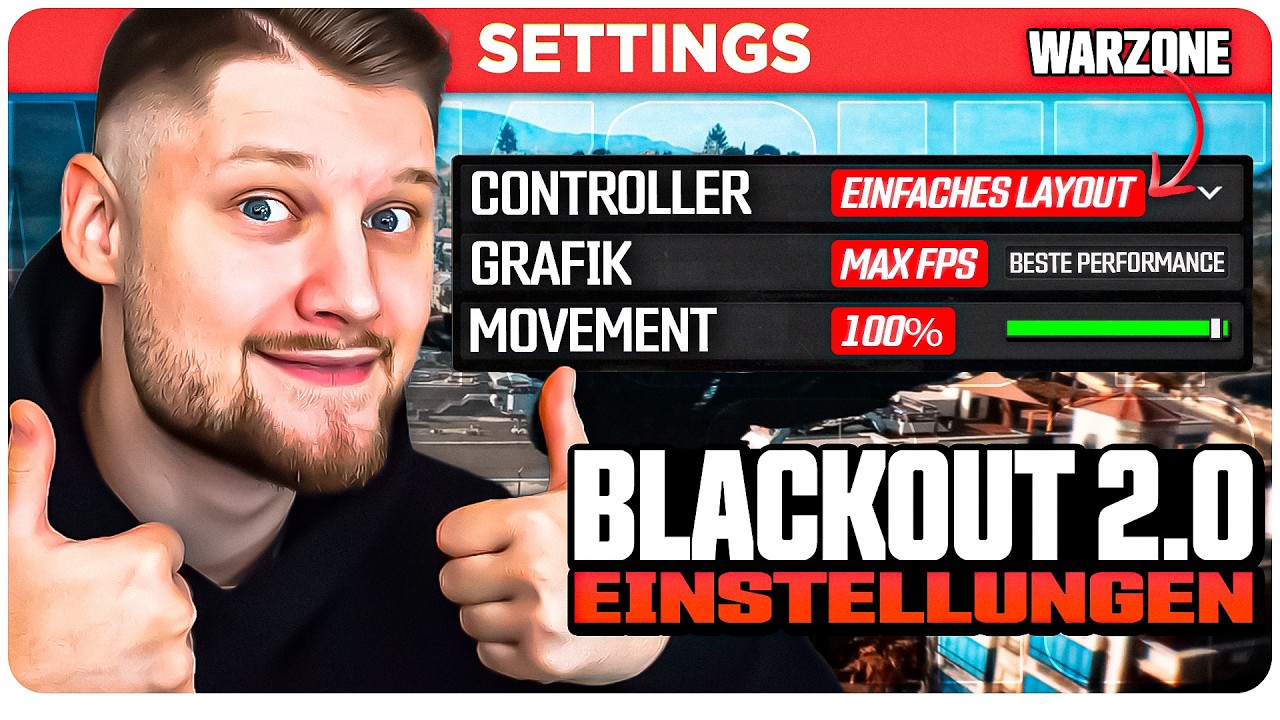 Diese Einstellungen BRAUCHST DU für das NEUE BLACKOUT 2 + WARZONE (PC/Konsole + Controller Settings)