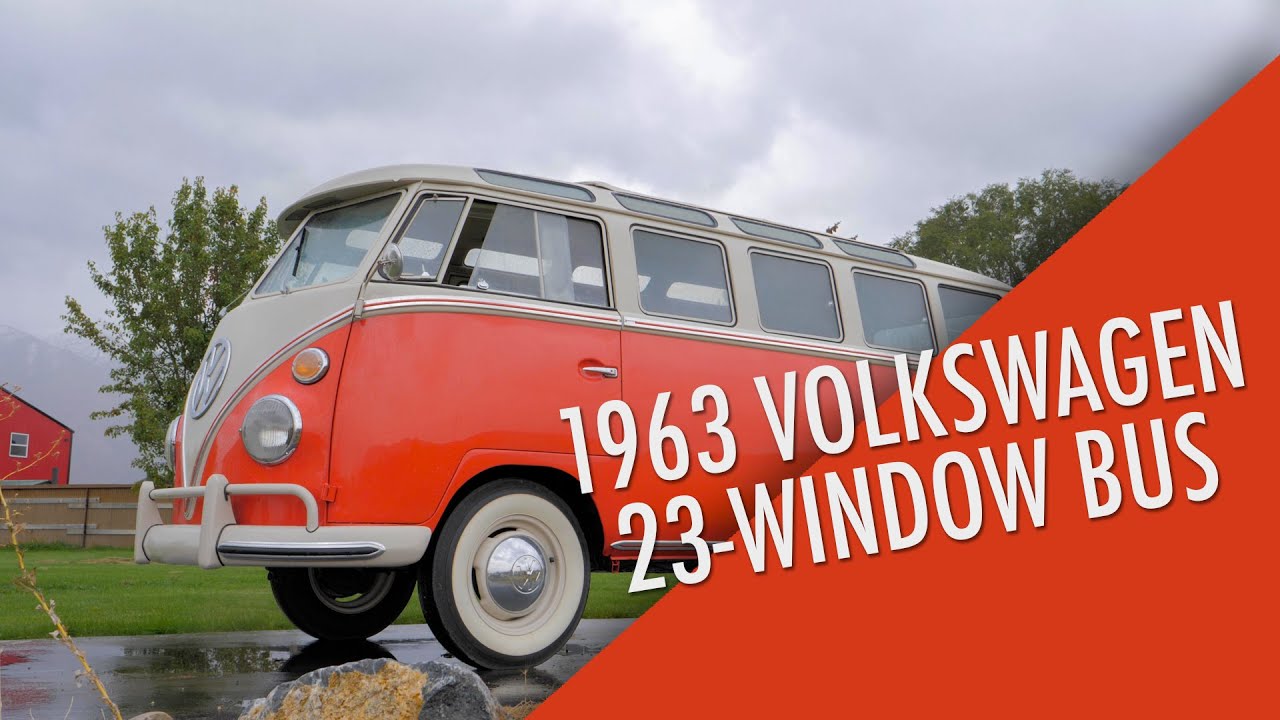 1963 Volkswagen 23-window Bus Restored