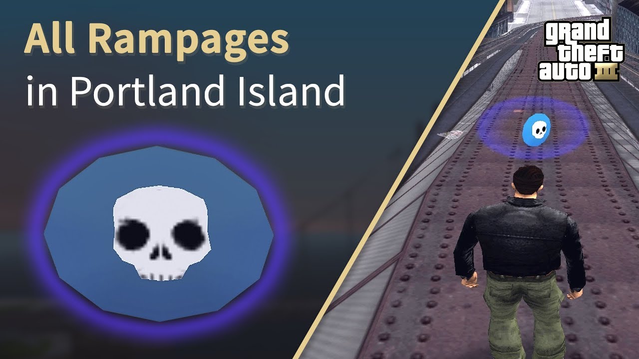 GTA 3 - RAMPAGES in Portland Island