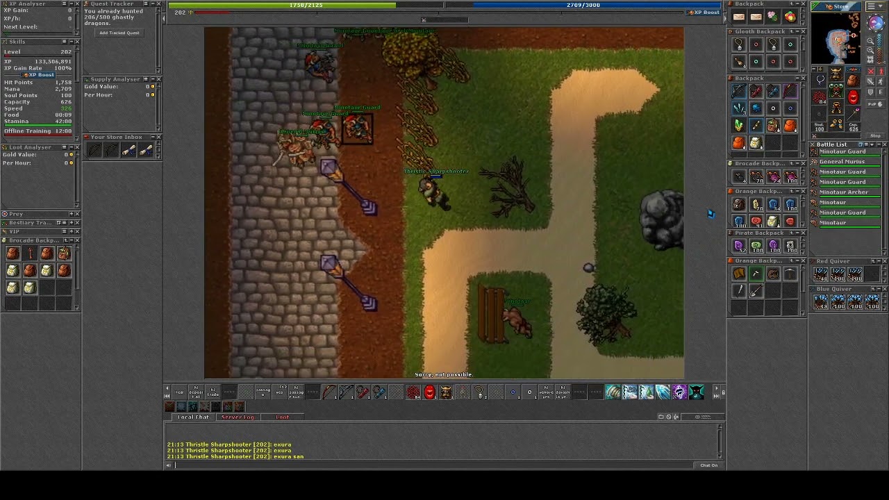 Rare bosses of Tibia - General Murius