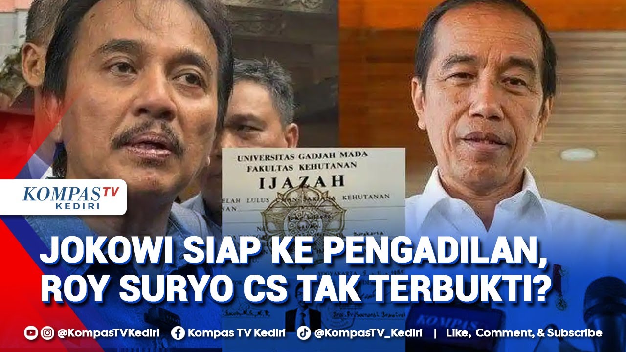 [FULL] Kasus Ijazah Bergulir, Jokowi Tegas Siap ke Pengadilan, Klaim Roy Suryo Cs Dinilai Lemah?