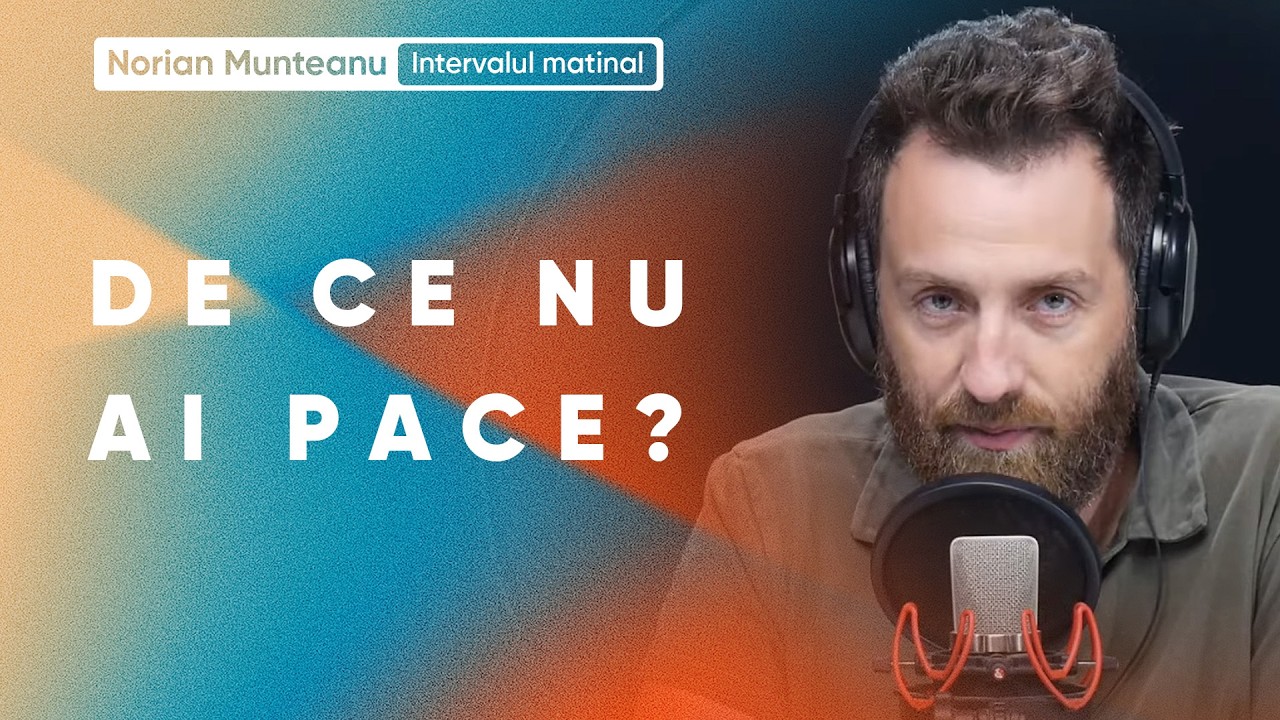 Pace și liniște - psiholog Norian Munteanu