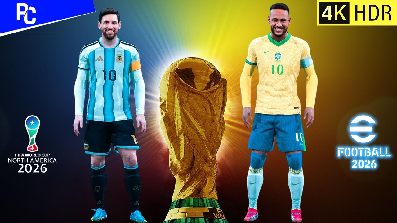 eFootball™ 2026 144 fps GTX 1660 Super 🇦🇷Аргентина против 🇧🇷Бразилии | Phil Gaming OP