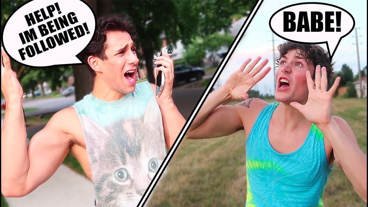 Someone Followed Me On A Run! *PRANK ON BOYFRIEND*