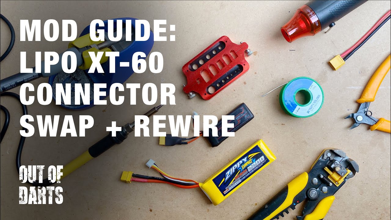 How to Rewire a LiPo Battery Connector