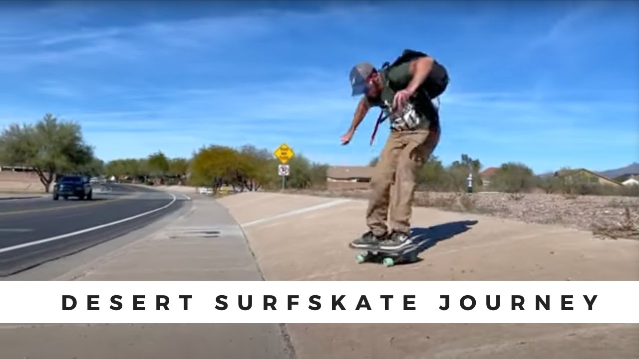 Desert Surfskate Journey with David Kemppinen