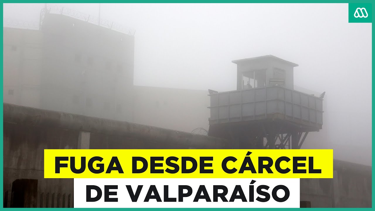 Tres reos se fugan desde cárcel de Valparaíso: Uno está condenado por homicidio de Carabinero