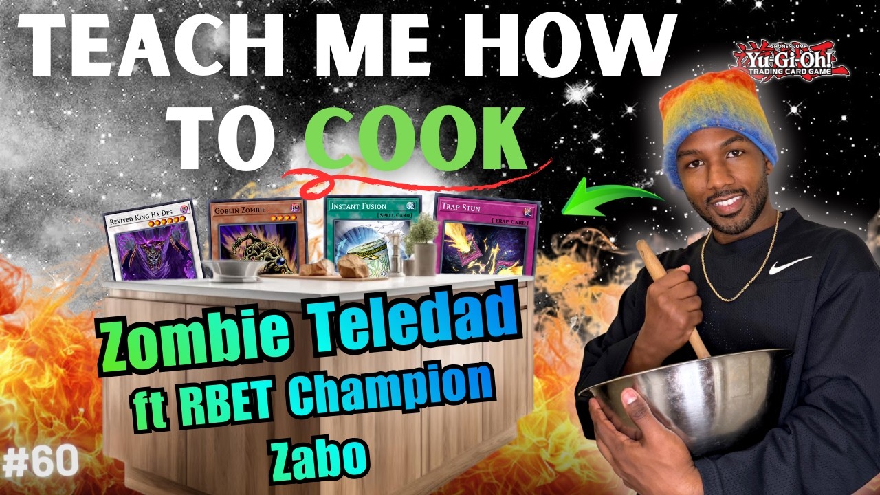 Yugioh Edison Format | Teach Me How to Cook ft RBET Champ Zabo (Mark Garcia) | Zombie Teledad Ep60