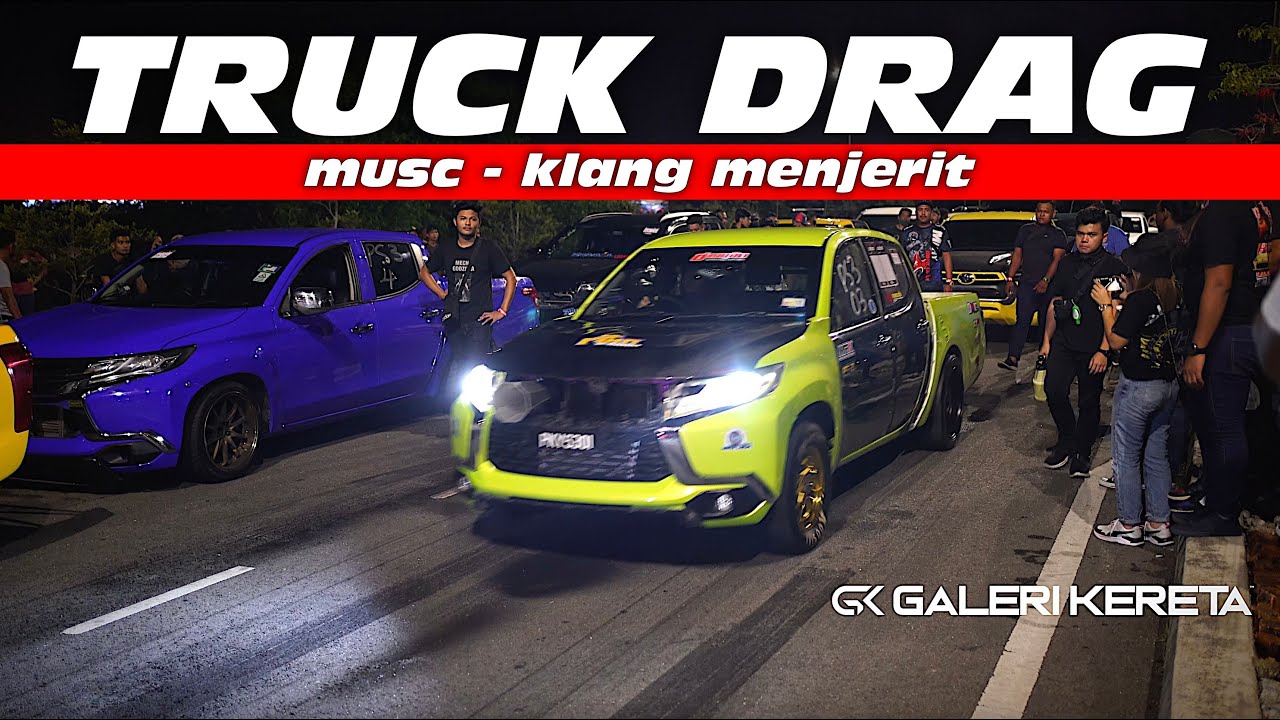 MUSC Diesel Pro Street 4x4 TRUCK - Klang Menjerit (Random Footage)