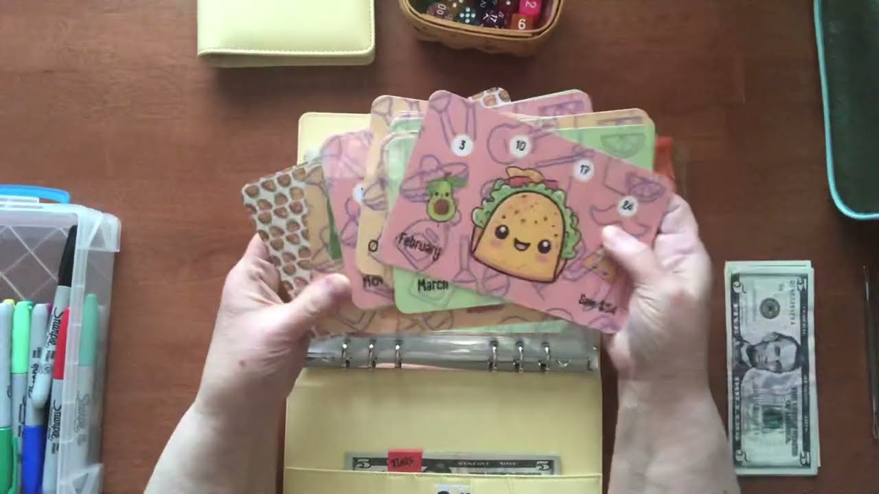 Taco Tuesday | Emergency Fund | New Binder Set Up  | Low Income