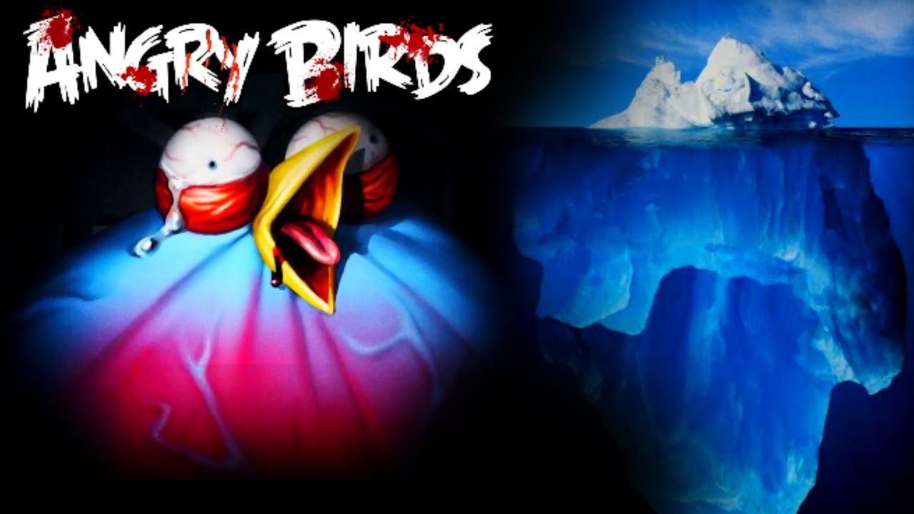 ICEBERG dos PÁSSAROS DELETADOS de ANGRY BIRDS
