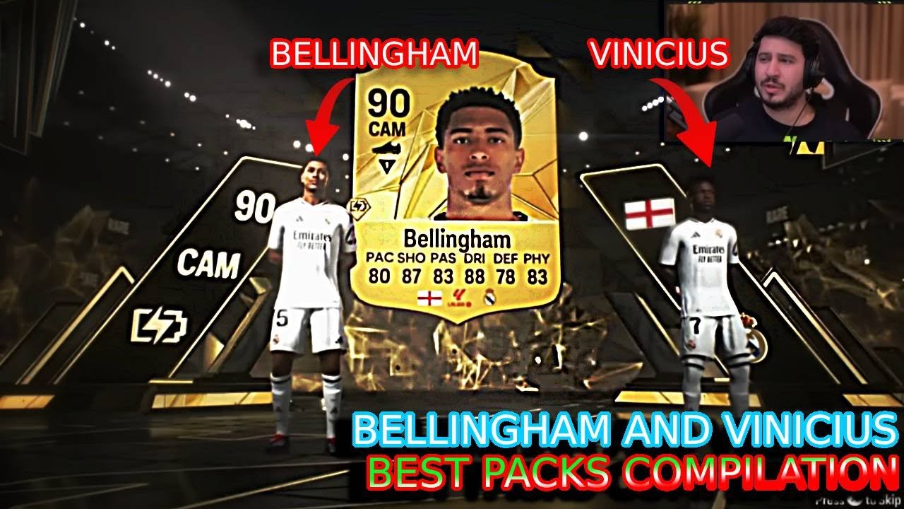 CRAZIEST EAFC 25 PACK OPENING !!! Compilation !!! BELLINGHAM AND VINICIUS !!!