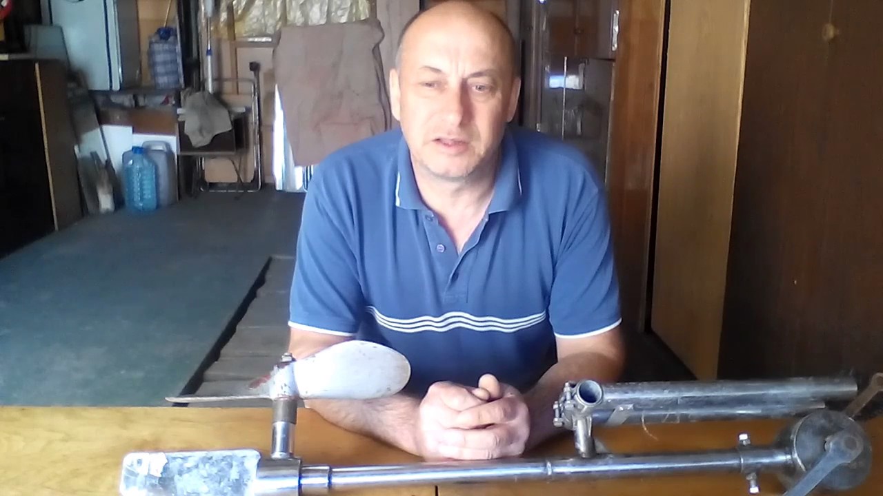 Педальный редуктор для надувных катамаранов
