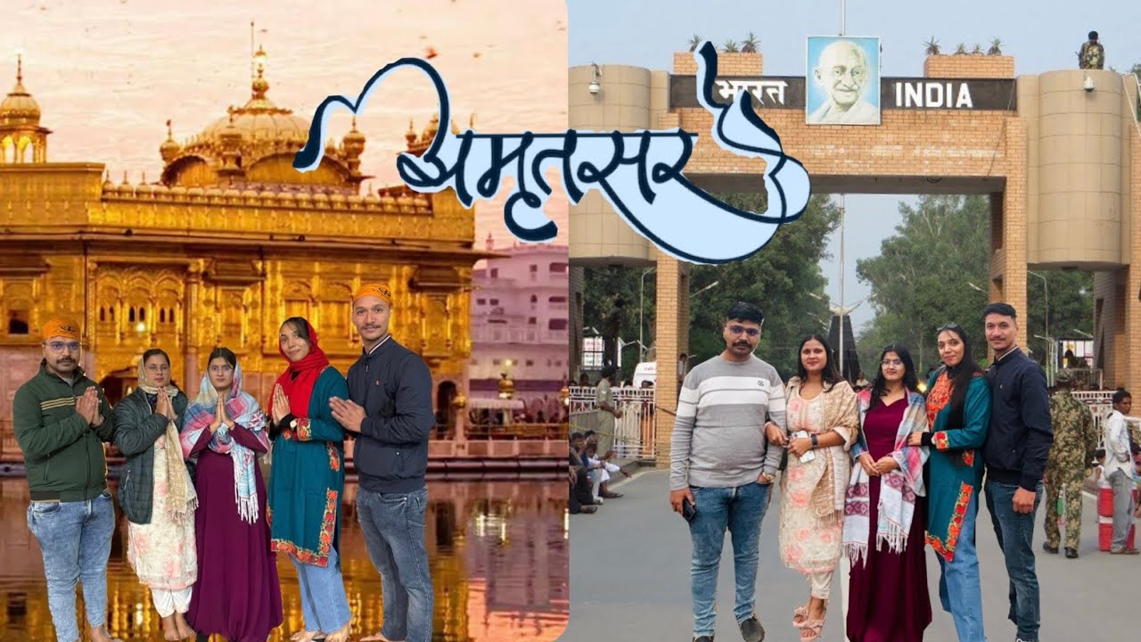 Where  patriotism meets spirituality 🇮🇳🛕Amritsar 🧿