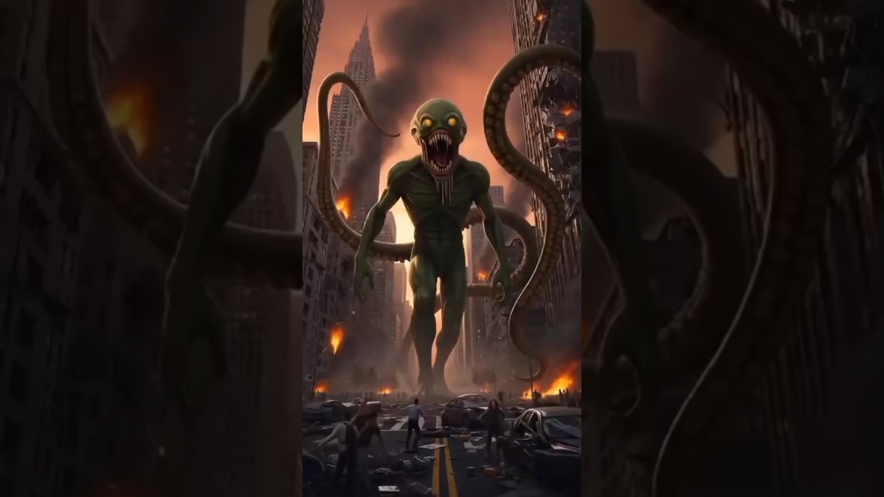 &ldquo;🦍 KONG vs 👽 ALIEN! Shahar Mein Epic Hungama 💥🌆