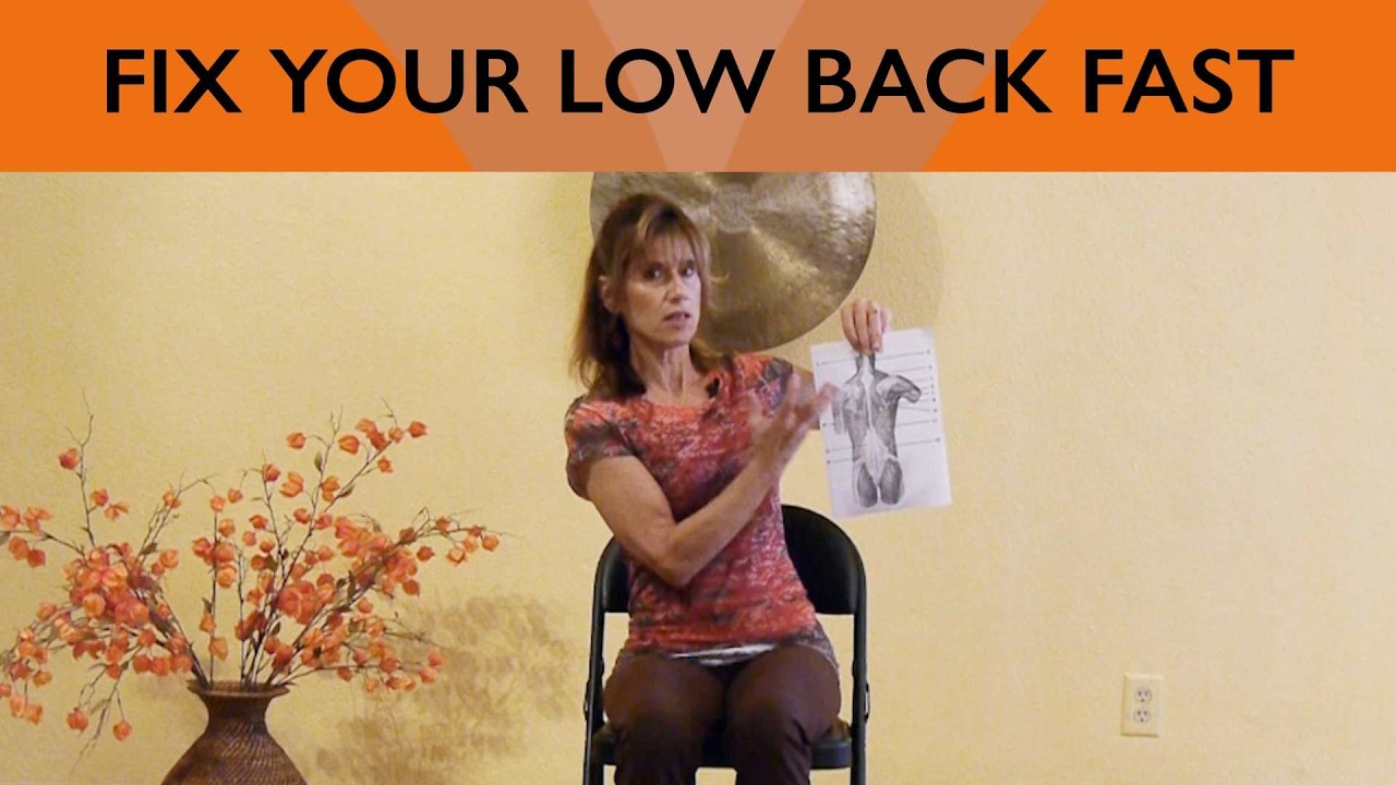 Stretching and Moving the Diamond: Thoracolumbar Fascia Chair Yoga Stretches with Sherry Zak Morris
