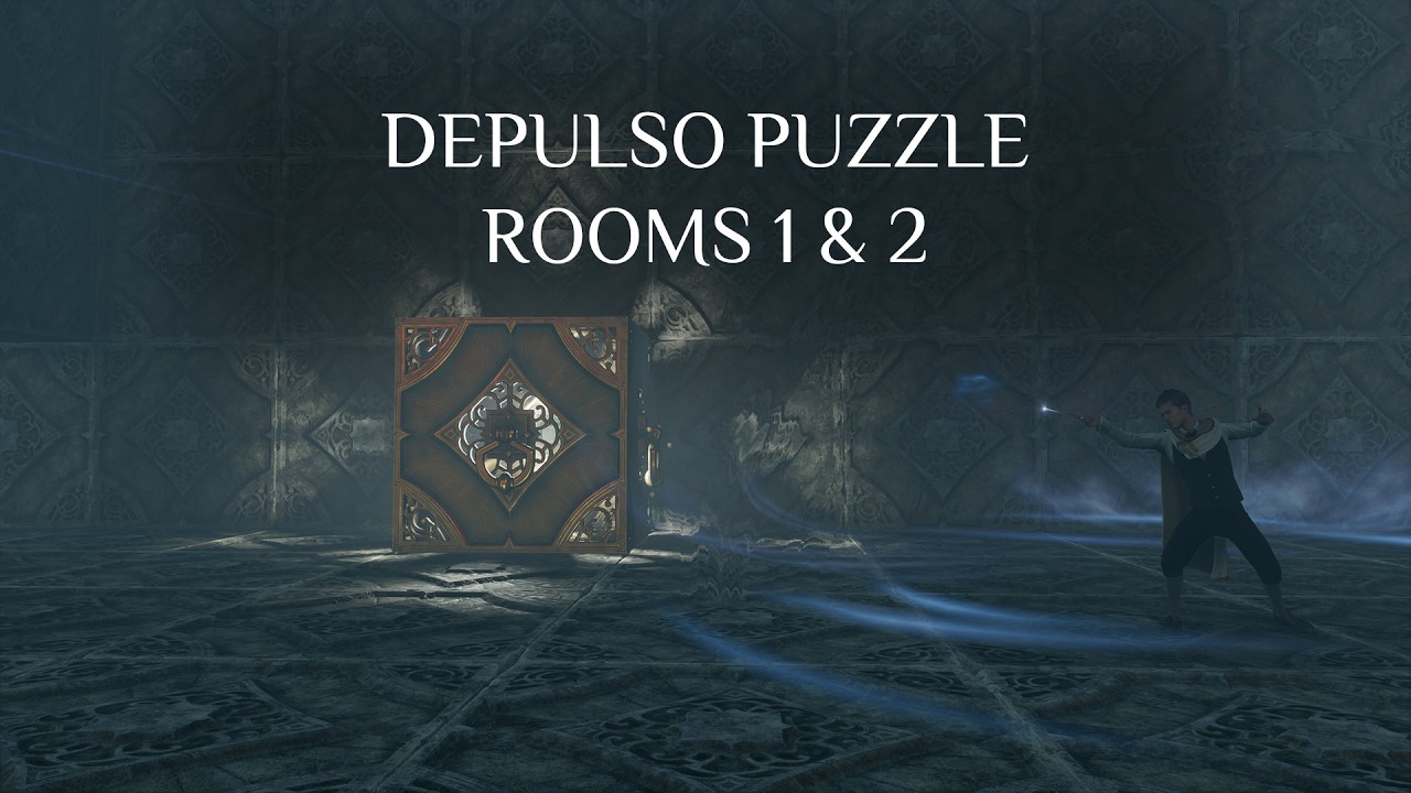 Hogwarts Legacy - Depulso Puzzle Rooms 1&2
