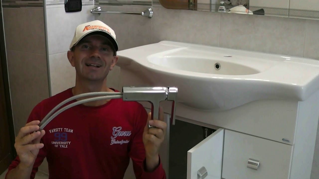 Come montare un rubinetto miscelatore monocomando