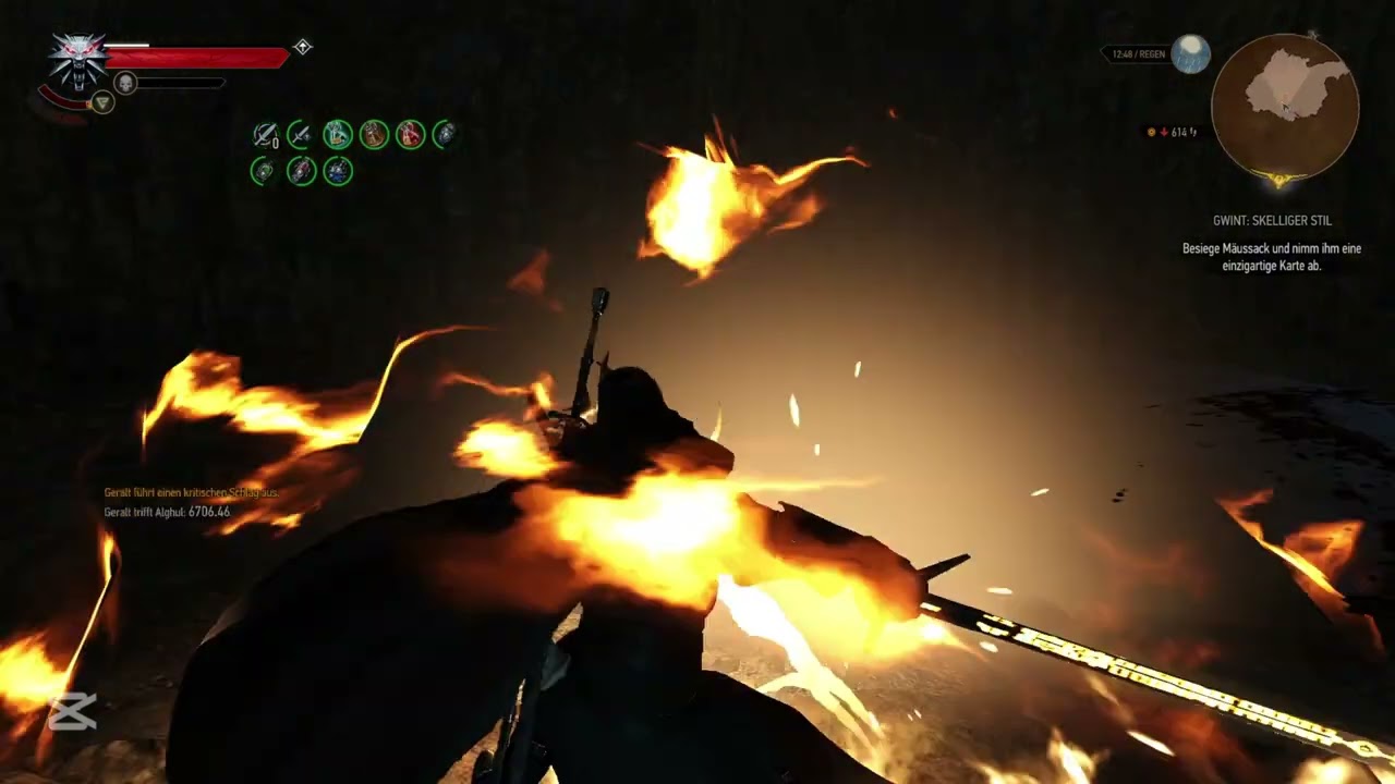 The Witcher 3 Kurzvideo / Alghule - B&auml;renschwert