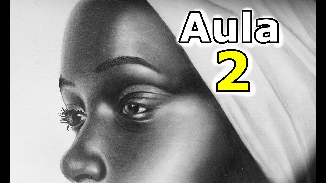 COMO DESENHAR PELE NEGRA - AULA 2🎨desenhista de retrato em são paulo -curso de desenho realista