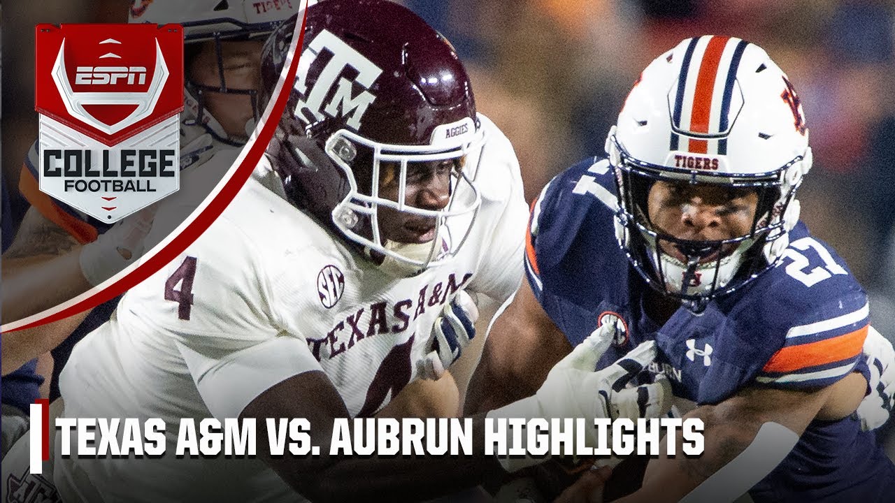 Texas A&M Aggies против Auburn Tigers | Полные обзоры матча