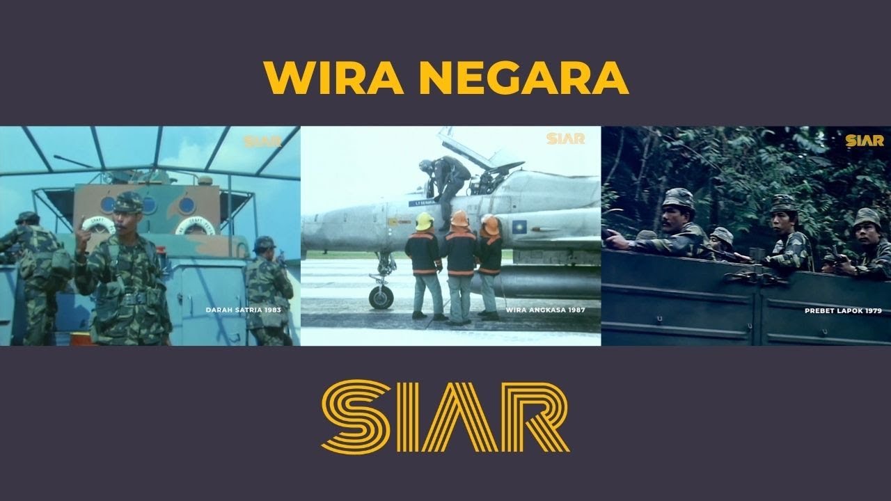 WIRA NEGARA - Filem DARAH SATRIA, WIRA ANGKASA & PREBET LAPOK