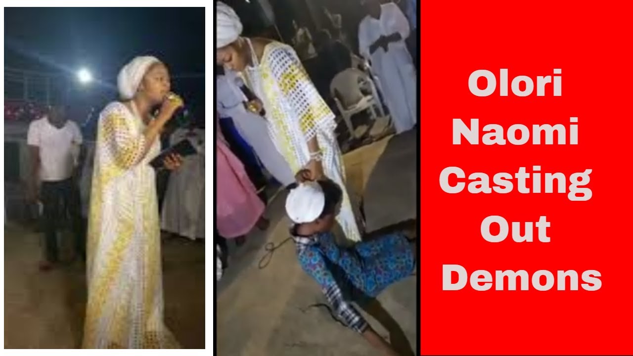 Watch Olori Naomi Silekunola Cast Out Demons|| ROSAC's Emi-Lo-Kan  Programme