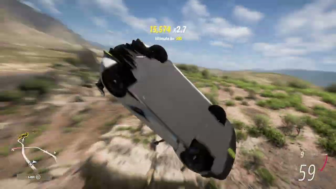 Stuntman Jesko takes it literally