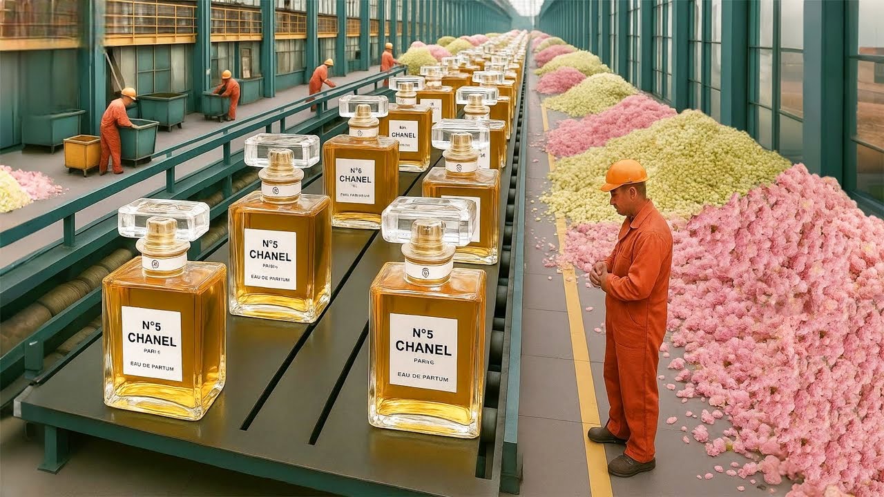 Como é feito: O PERFUME que Vale BILHÕES - Da Flor ao Frasco que Encanta MILHÕES pelo Mundo