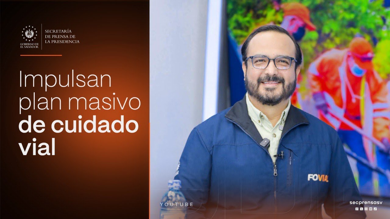 Gobierno del Presidente Nayib Bukele ejecuta plan masivo de mantenimiento vial en el AMSS