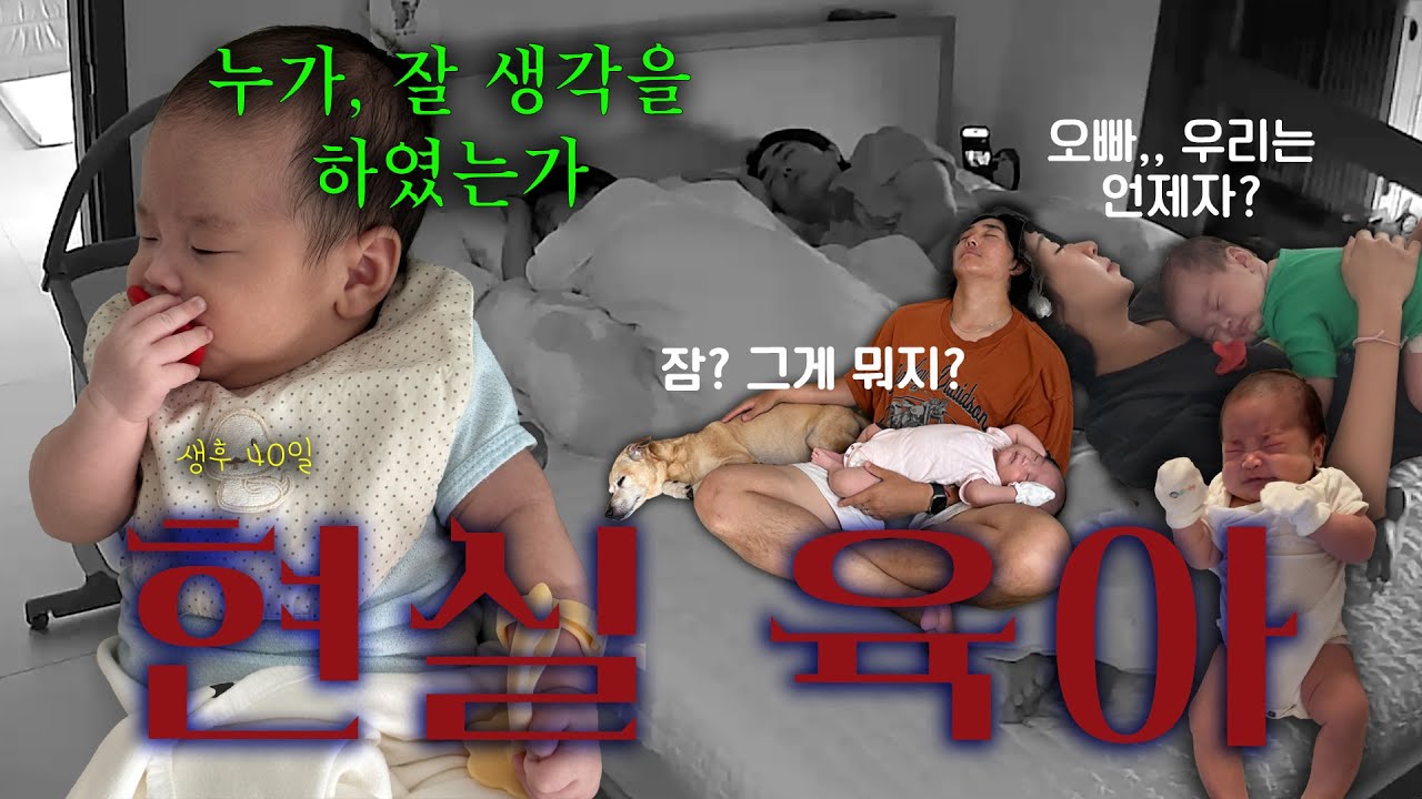 장난없는 밤낮없는 신생아 육아 l 생후 40일 육아 꿀템 소개 l 노발락 분유 섞기