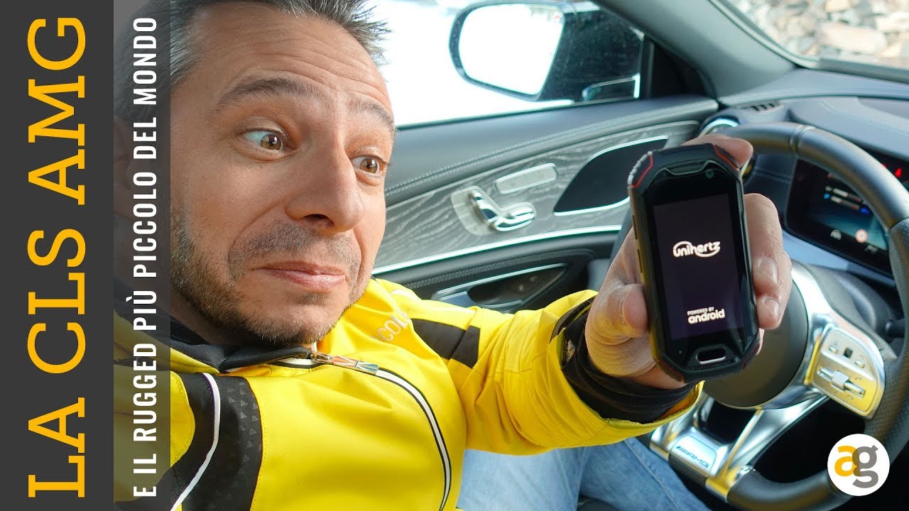 Lo smartphone INDISTRUTTIBILE più PICCOLO DEL MONDO e la CLS 53AMG. Una giornata con