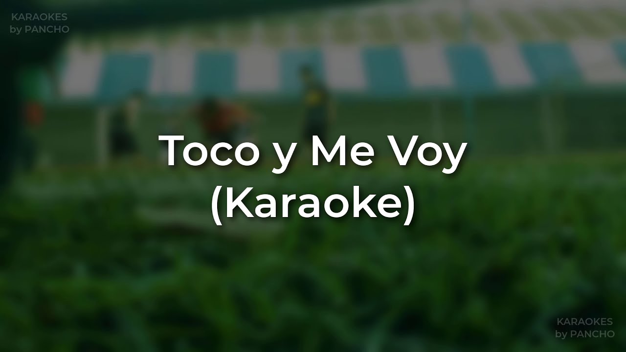 La Bersuit Vergarabat - Toco y Me Voy (Karaoke Original) - (HD)