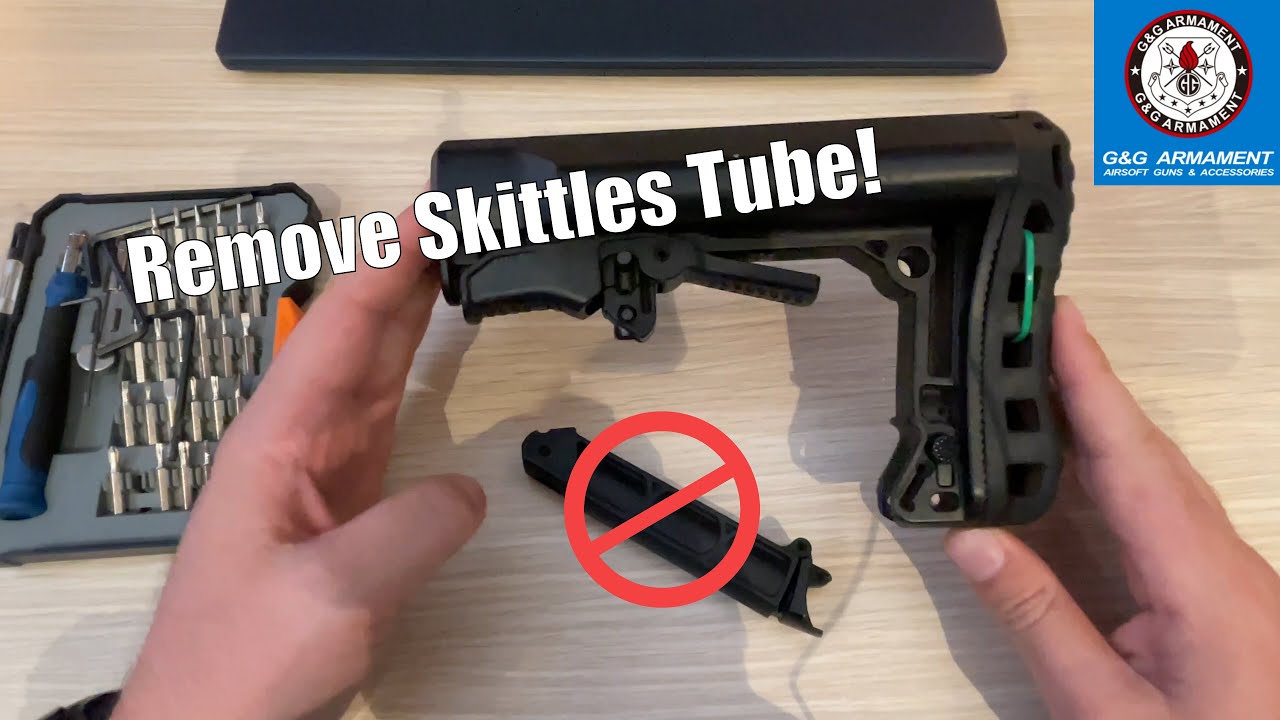 How to Remove G&G Skittles Tube!