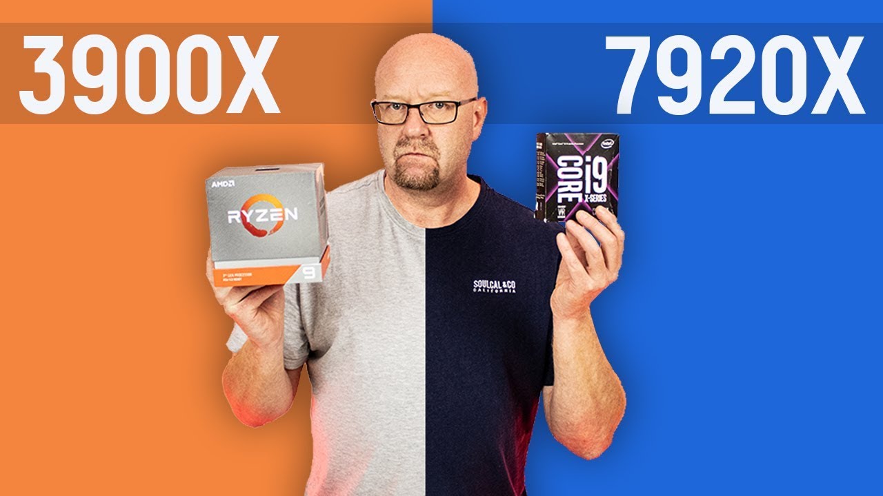 RYZEN 9 3900x vs Intel i9 7920x / 12 rdzeni vs 12 rdzeni