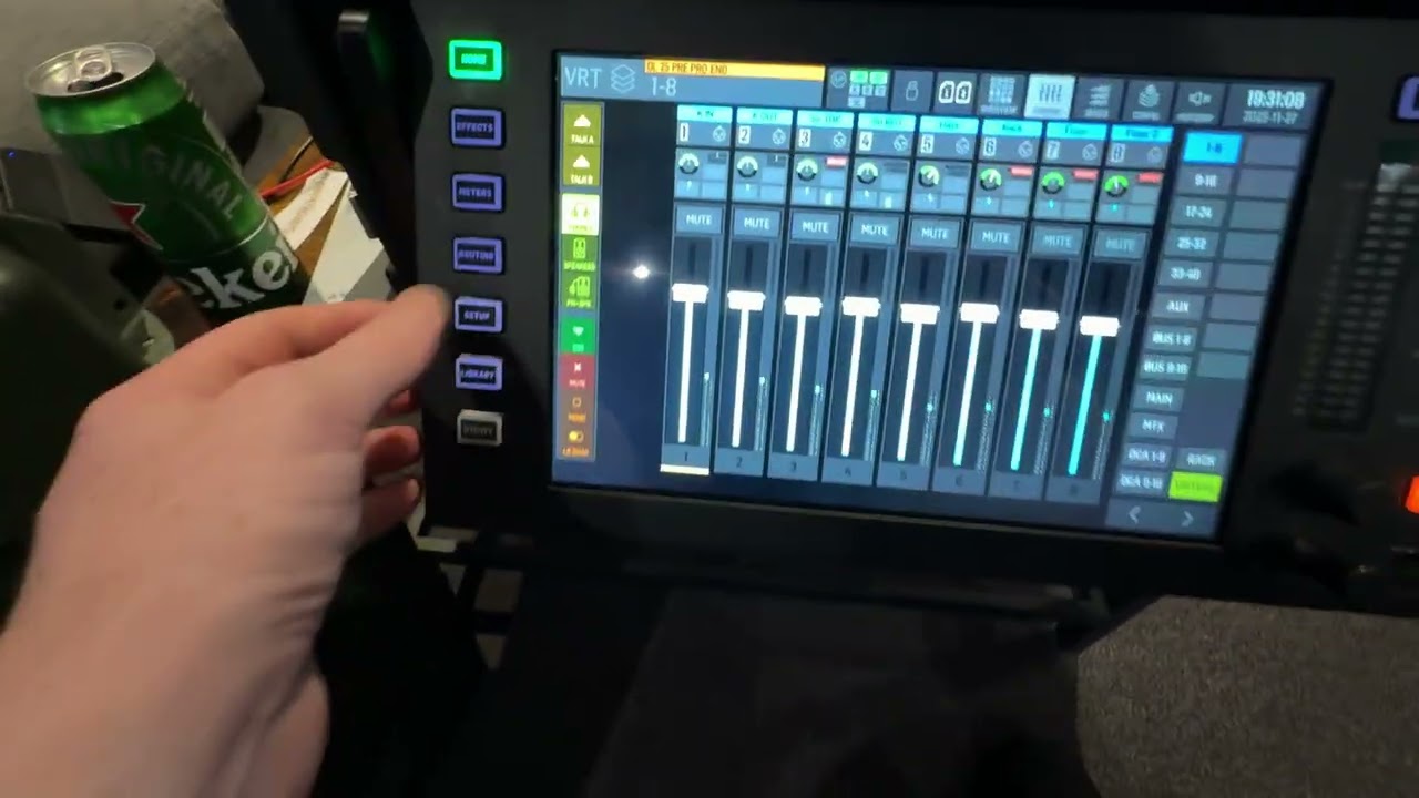 Behringer Wing Rack Software update 2025