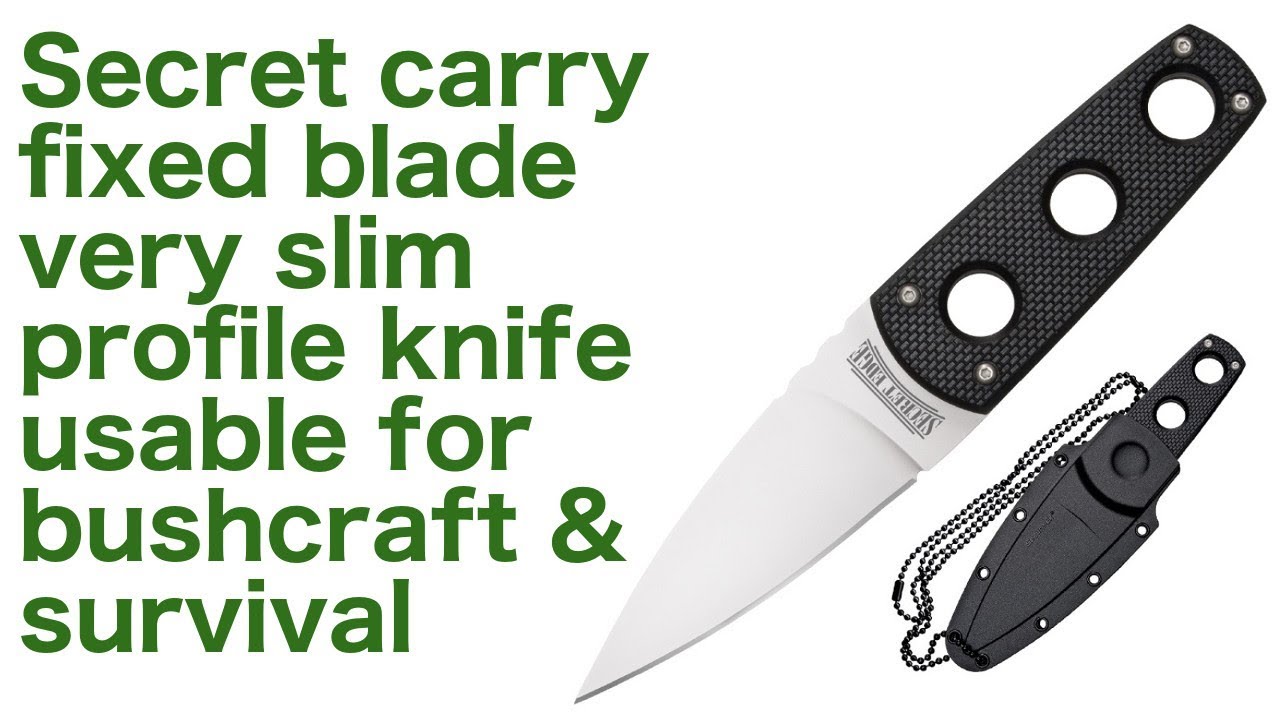 Cold Steel Secret Edge Survival Knife