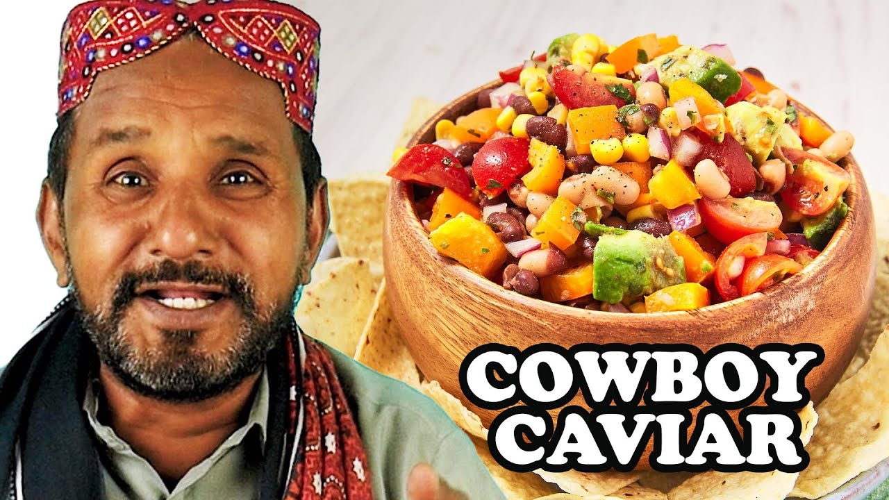Tribal People Try Cowboy Caviar for the first time