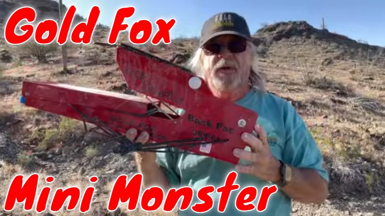 Gold Prospecting - Gold Fox Mini Monster - Testing