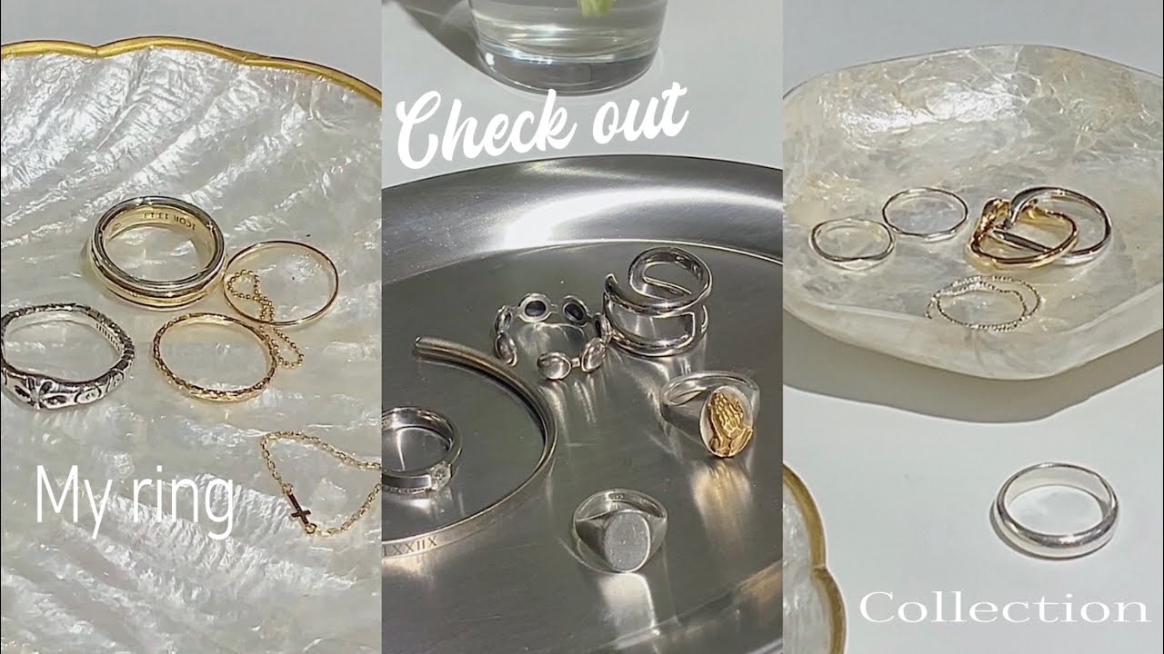 MY RING COLLECTION | 3인3색 반지 이야기 | 결혼반지부터 찐 애정템까지 다 털어드립니다 (feat. 젬앤페블스, 한나 주얼리, 클레버 무브, 아주르 스튜디오)