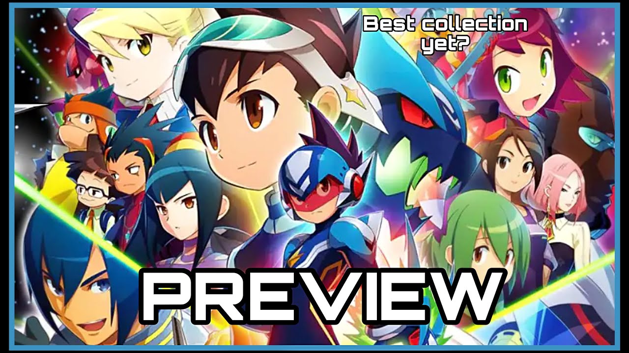 Мне наконец-то удалось поиграть в Mega Man Star Force Legacy Collection на раннем этапе!