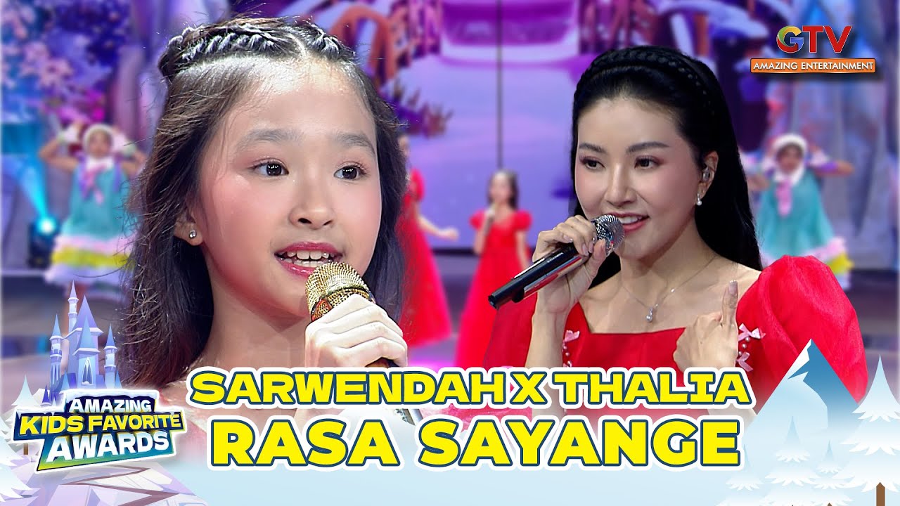 Sarwendah x Thalia - Rasa Sayange! | AMAZING KIDS FAVORITE AWARDS 2025