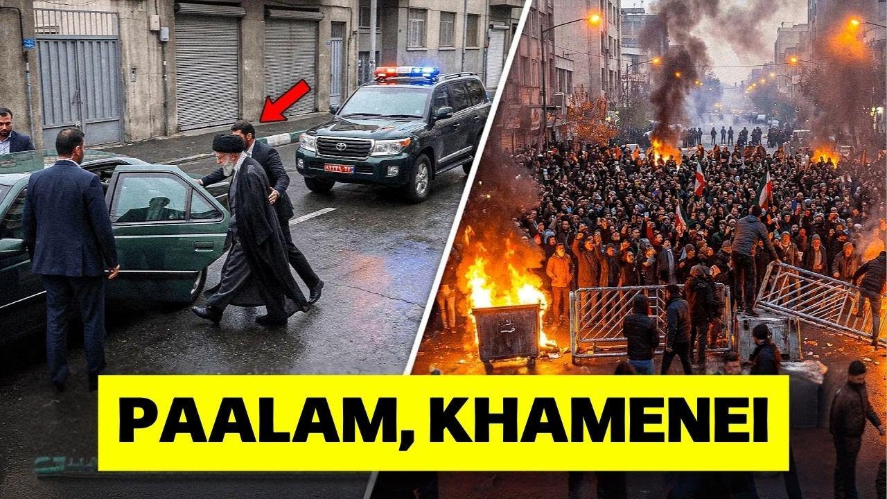 Supreme Leader ng Iran, Tatakas Papuntang Russia? Umiinit ang Ganti ng mga Protesta!