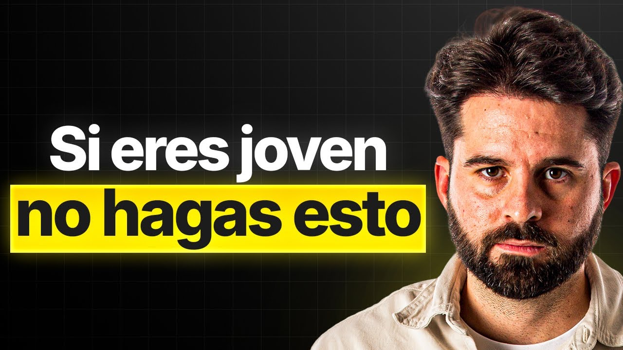 Si eres joven y quieres emprender deja de hacer esto