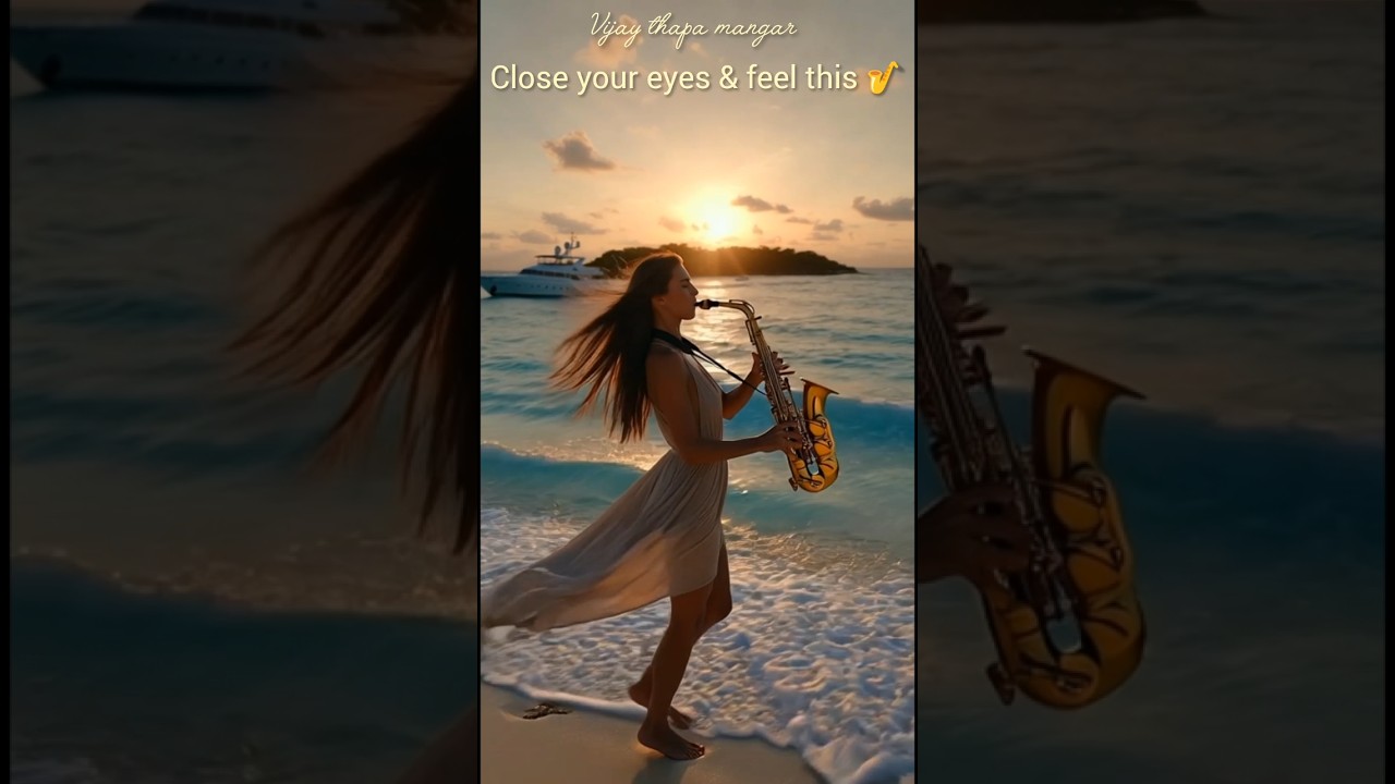 Saxophone Relaxing Instrumental 🎷❤️ | Close Your Eyes & Feel This #shorts