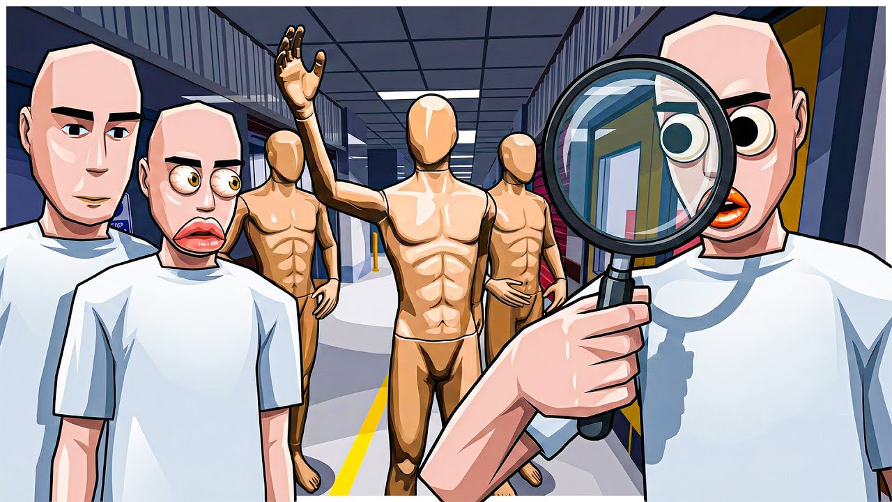 3 Bald Men Have to Find Anomalies But MANNEQUINS Are Following Us?! (Anomaly Project)