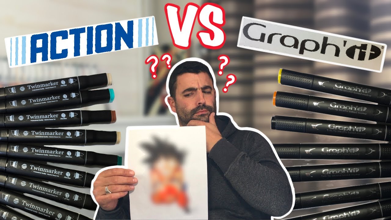 [Test] Graph’it Marker vs Twinmarker des magasins Action !