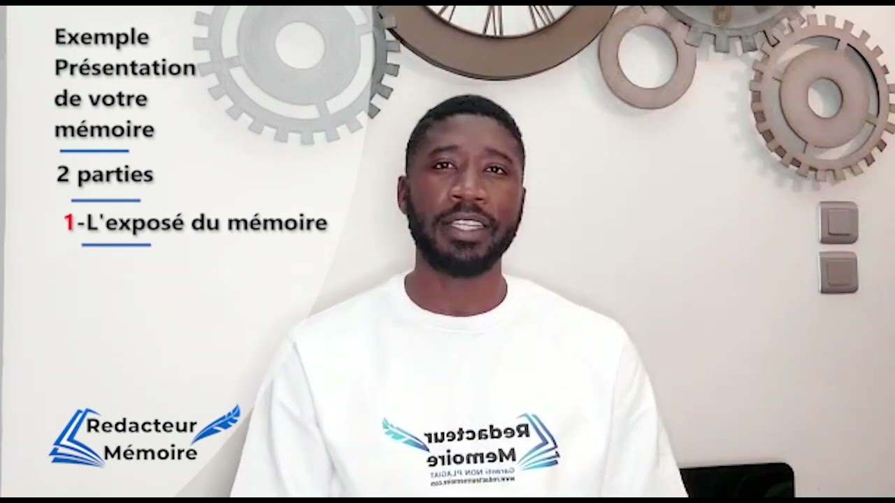 Exemple de Présentation de Mémoire de fin d'études
