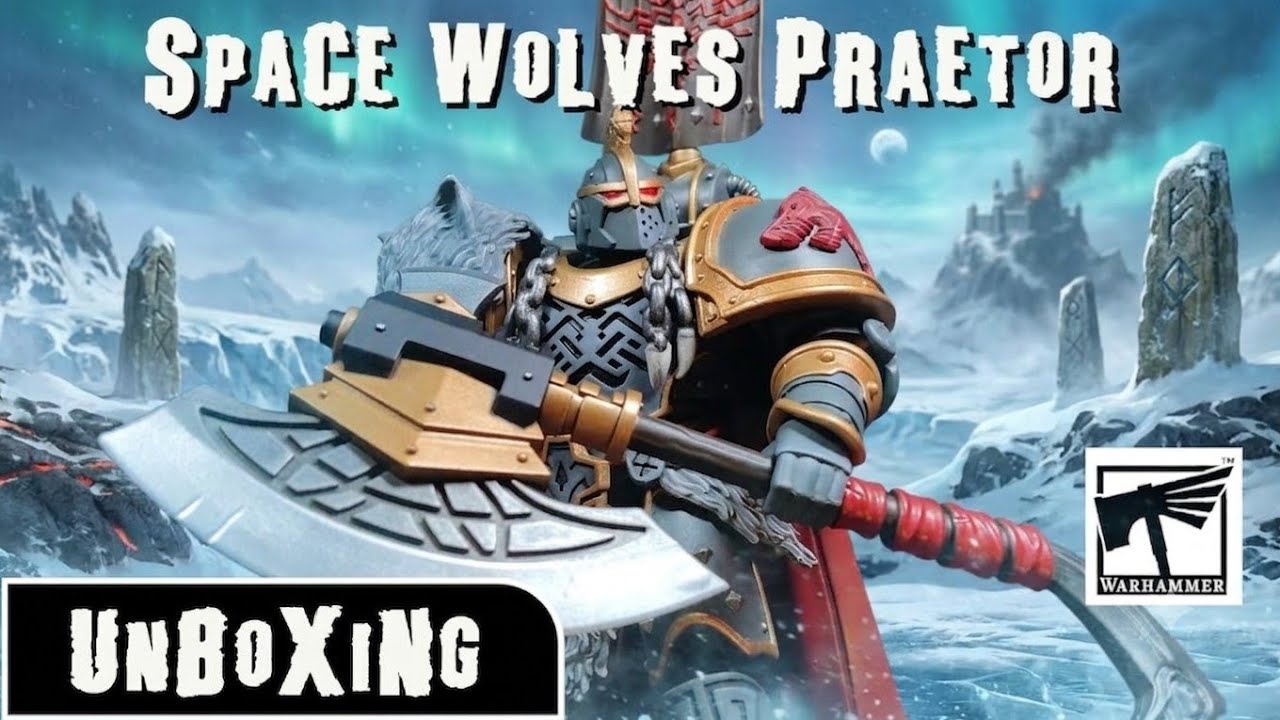 Unboxing - Space Wolves Praetor, Warhammer 30.000 Horus Heresy - Joytoy