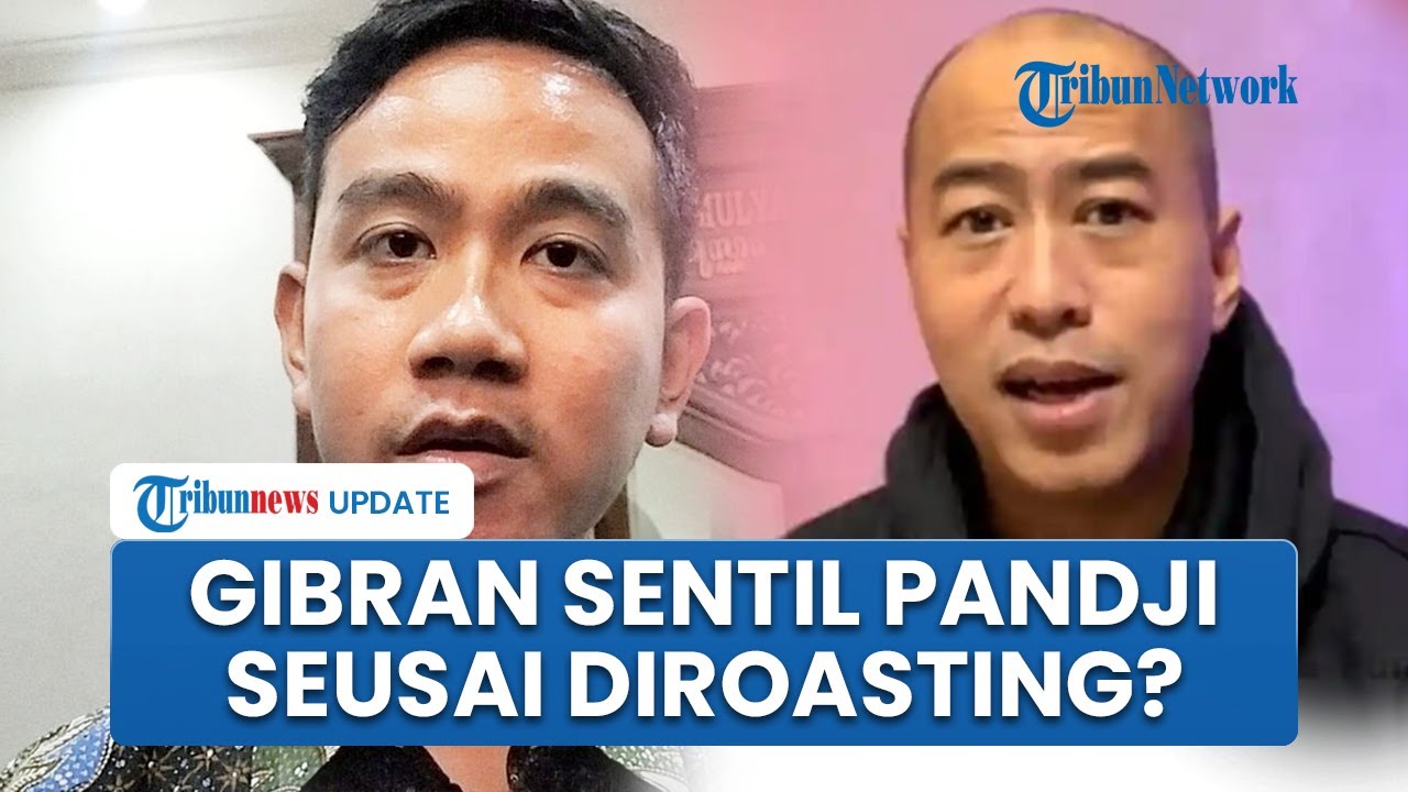 Diroasting Pandji Pragiwaksono & Disebut Wapres Tampang Ngantuk, Reaksi Gibran Jadi Sorotan